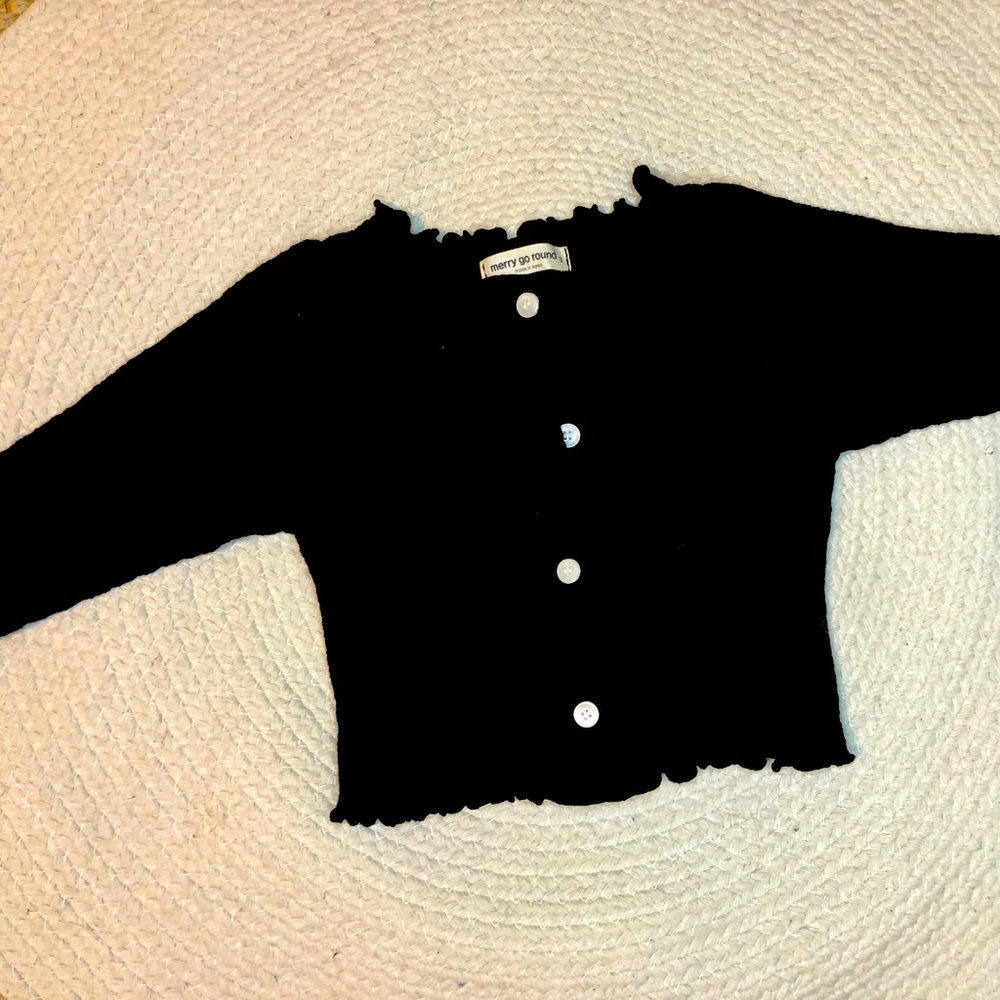 🛍Kid’s Black Long Sleeve Sweater/Blouse